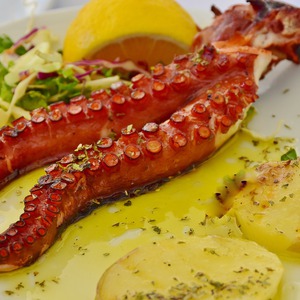 რვაფეხა კალორიები